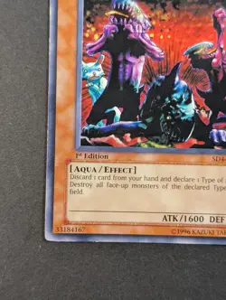 Yugioh TCG - 1x Tribe Infecting Virus - SD4-EN007 - LP - 1st Edition - Common - Image 5