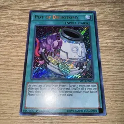 Yugioh Pot of Dichotomy MP14-EN172 Secret Rare 1st NM - Image 1
