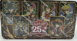 YuGiOh Dueling Heroes Tin : 1st Edition : 2023 25th Anniversary Mega Tin : New 4012927165423 - Image 1