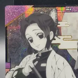 Shinobu Kocho Demon Slayer Card CCG Japanese BANDAI #2643508 #W6-28 0721 - Image 3