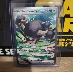 Bouffalant ex 170/086 NM Holo Rare White Flare Pokemon Card TCG English SIR - Image 1