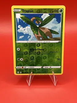 Reverse Holo Tropius 005/072 Pokemon card Shining Fates uncommon Pokemon TCG - Image 1