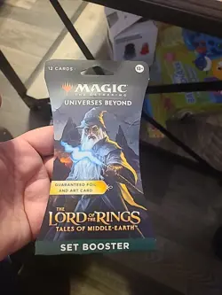 MTG The Lord of the Rings: Tales of Middle-Earth 12-Card Set Booster Pack - Image 1