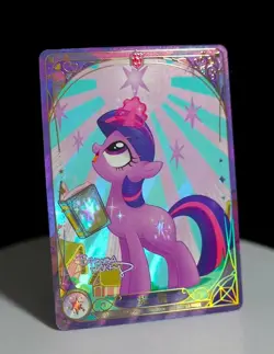 2025 Kayou My little Pony TCG Fantasy Real Ultimate card Ruby*RR HoLo - Image 2