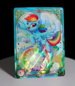 2025 Kayou My little Pony TCG Fantasy Real Ultimate card Ruby*RR HoLo - Image 4