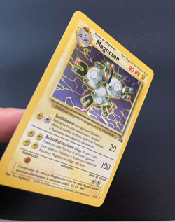 Pokemon Card Magneton Holo 11/62 Fossil ITA Excellent EXC Vintage - Image 4