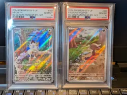 PSA 10 Meowth Wooper Set 192-193/SV-P SV Start Deck Promo Pokemon Card Japanese - Image 1