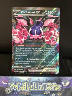 Pokemon Card Pecharunt EX 039/064 Double Rare Shrouded Fable Near Mint - Image 1