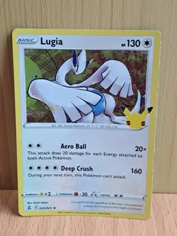 Pokemon Trading Card Game TCG Lugia Celebrations Holo 022/025 2021 - Image 1