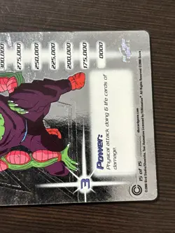 Piccolo HOLO FOIL Rare 193 LV2 Hi-Tech Card DBZ TCG DRAGON BALL Z SCORE CCG - Image 4