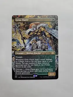 MTG - Grim Flayer (Borderless) Double Masters 2022 Regular Rare #380 - Image 1