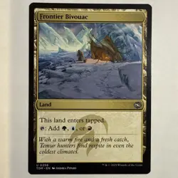 Frontier Bivouac - Tarkir: Dragonstorm TDM - 0256 - MTG Magic - Image 1