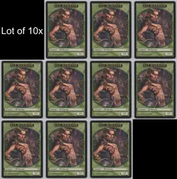 MTG (10) Elf Warrior Token - Lorwyn (LRW) 9/11 -s60 - Image 1