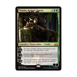 WOTC MtG Guilds of Ravnica Vraska, Golgari Queen (MR) NM - Image 1