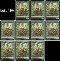 MTG (10) Insect Token - Zendikar Rising (ZNR) 7/12 -s58 - Image 1