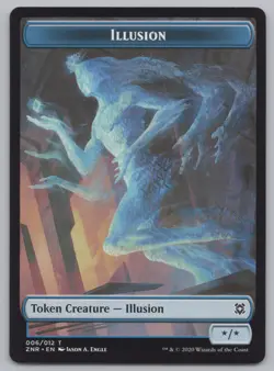 MTG (10) Illusion Token - Zendikar Rising (ZNR) 6/12 -s57 - Image 2