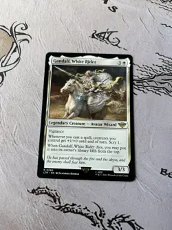 1x GANDALF, WHITE RIDER - Lord of the Rings - MTG - NM - Magic the Gathering - Image 1