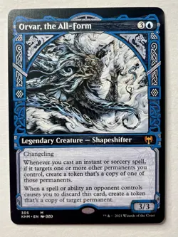 MTG Orvar, the All-Form - Showcase, NM-Mint, English Kaldheim 2021 - Image 1