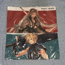 Cloud & Sephiroth playmat Japanese Limited exclusive FINAL FANTASY x mtg - Image 1