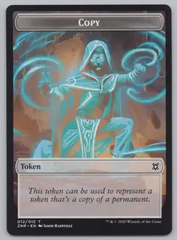 MTG (10) Copy Token - Zendikar Rising (ZNR) 12/12 -t63 - Image 2