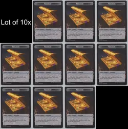 MTG (10) Treasure Token - Adventures in the Forgotten Realms (AFR) 15/19 -t61 - Image 1