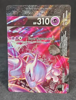 Pokemon TCG Mewtwo V-UNION Promo Set + Jumbo Sword & Shield Holo 159,160,161,162 - Image 4