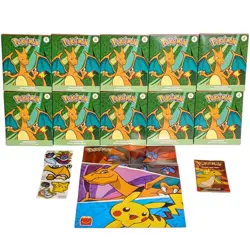 10 Packs McDonald’s 2025 Pokemon Packs Charizard #4 Happy Meal Packs Sealed - Image 1