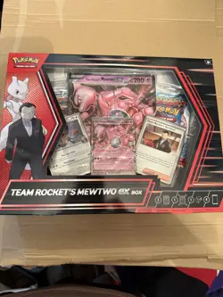 Pokemon TCG Team Rocket’s Mewtwo Ex Box ✅Brand New and Sealed✅ - Image 2