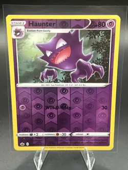 Reverse Holo Haunter 056/198 Chilling Reign Uncommon Pokemon TCG - Image 1