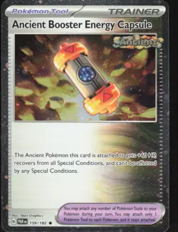 Pokemon TCG SV Promos #159/182 Ancient Booster Energy Capsule NM - Image 1