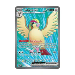 Pokemon SV03: Obsidian Flames Pidgeot ex - 217/197 (UR) #217/197 (Holo) NM - Image 1