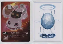 2021 Digimon Card Game - X Record Koromon (Box Topper) #BT9-001 12gr - Image 3