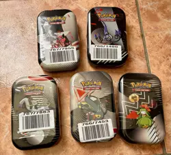 Pokemon TCG Black Bolt and White Flare Unova Mini Tins - Image 3