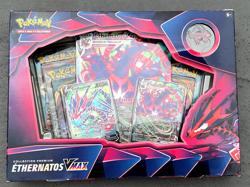 COFFRET CARTE POKEMON NEUF SCELLE ETHERNATOS VMAX 340 PV 5 BOOSTERS - Image 1