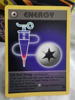 Pokemon TCG WOTC Team Rocket Full Heal Energy 81/82 Uncommon Card - Image 1