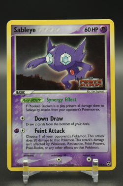 Sableye 22/108 EX Power Keepers Stamped Holo Pokemon Card Nintendo 2007 - Image 1