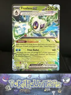 Pokemon Card Froslass EX 003/182 Double Rare Paradox Rift Near Mint - Image 1