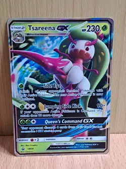 Pokemon Trading Card Game TCG Tsareena Sun & Moon SM56 Black Star Promo 2017 - Image 1
