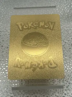 Gold Foil Fan Art Display Card Collection Ultimate Charizard Vmax NM/M - Image 2