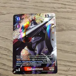 BT13-111 Gallantmon : Secret Rare Alternative Art Digimon Card : BT21: Booster W - Image 1