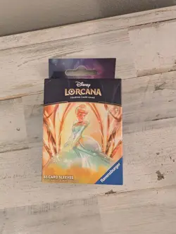 Disney Lorcana Archazia's Island Cinderella Card Sleeves 65 ct. - Image 1