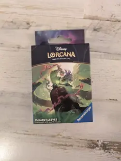 Disney Lorcana Archazia's Island Ursula Card Sleeves 65 ct. - Image 1