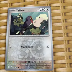 156/182 Taillow : (Reverse Holo) Card :Destined Rivals :Pokemon TCG - Image 1