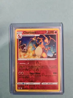 Pokemon Card Charizard Vivid Voltage Reverse Holo Rare 025/185 Mint Condition - Image 3