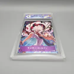 P-041 P Bandai Graded card One Piece Monkey D. Luffy Carta parallela - Graad 10 - Image 5