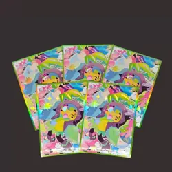 64pcs Trading Card Pokemon Giratina PTCG Card Sleeves 66X91mm Standard Size - Image 5