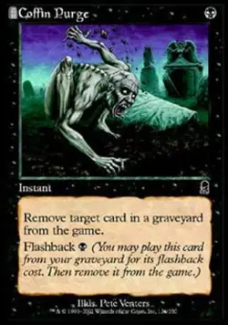 Coffin Purge - Light Play MTG Odyssey - Image 1