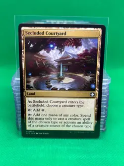 MTG - SECLUDED COURTYARD - Caverns of Ixalan Com (U) - Image 1