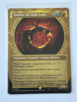 Sauron, the Dark Lord - M 0329 - Foil - MTG - Multi Buy Offer - Image 1