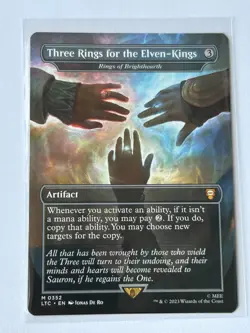 Three Rings for the Elven-Kings - M 0352 - Non Foil - MTG - Multi Buy Offer - Image 1